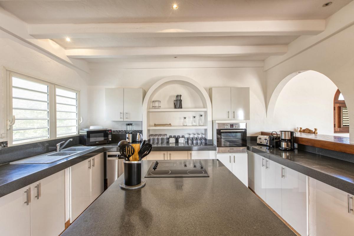 15 Location villa Terres Basses Saint Martin_cuisine